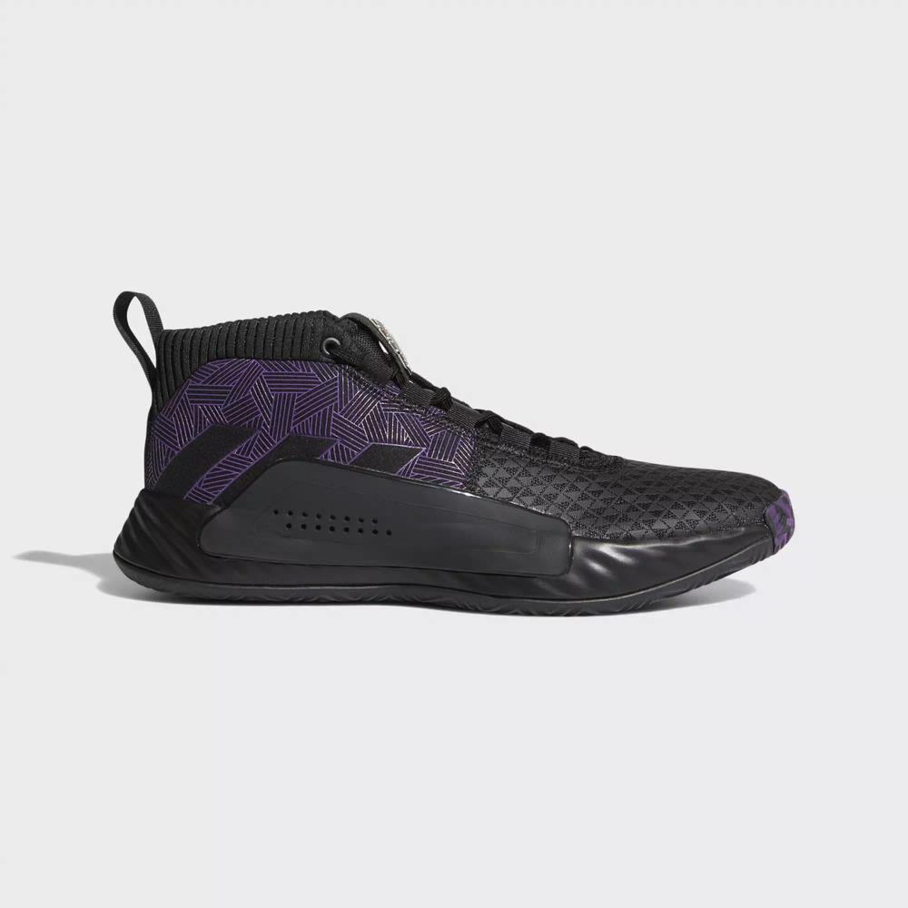 Adidas Marvel’s Black Panther | Dame 5 Tenis De Basketball Negros Para Hombre (MX-94985)
